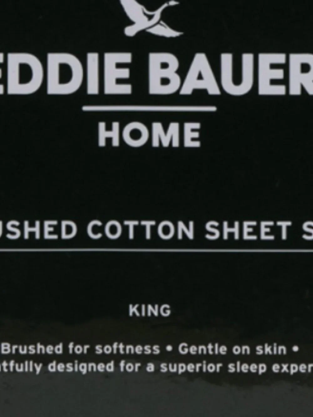 EDDIE BAUER Cotton Dog Print Sheet Set